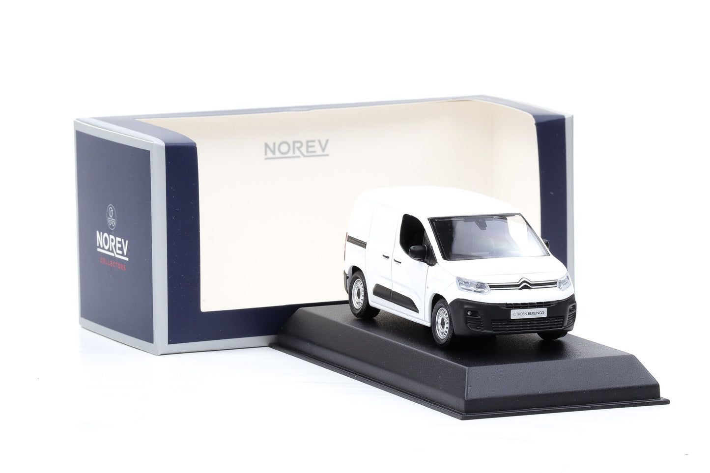1:43 Norev Citroen Berlingo Van Kasten white 2018 155770