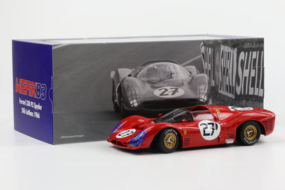 1:18 Ferrari 330 P3 Spider #27 24H Le Mans 1966 Ginther Rodriguez WERK83 diecast