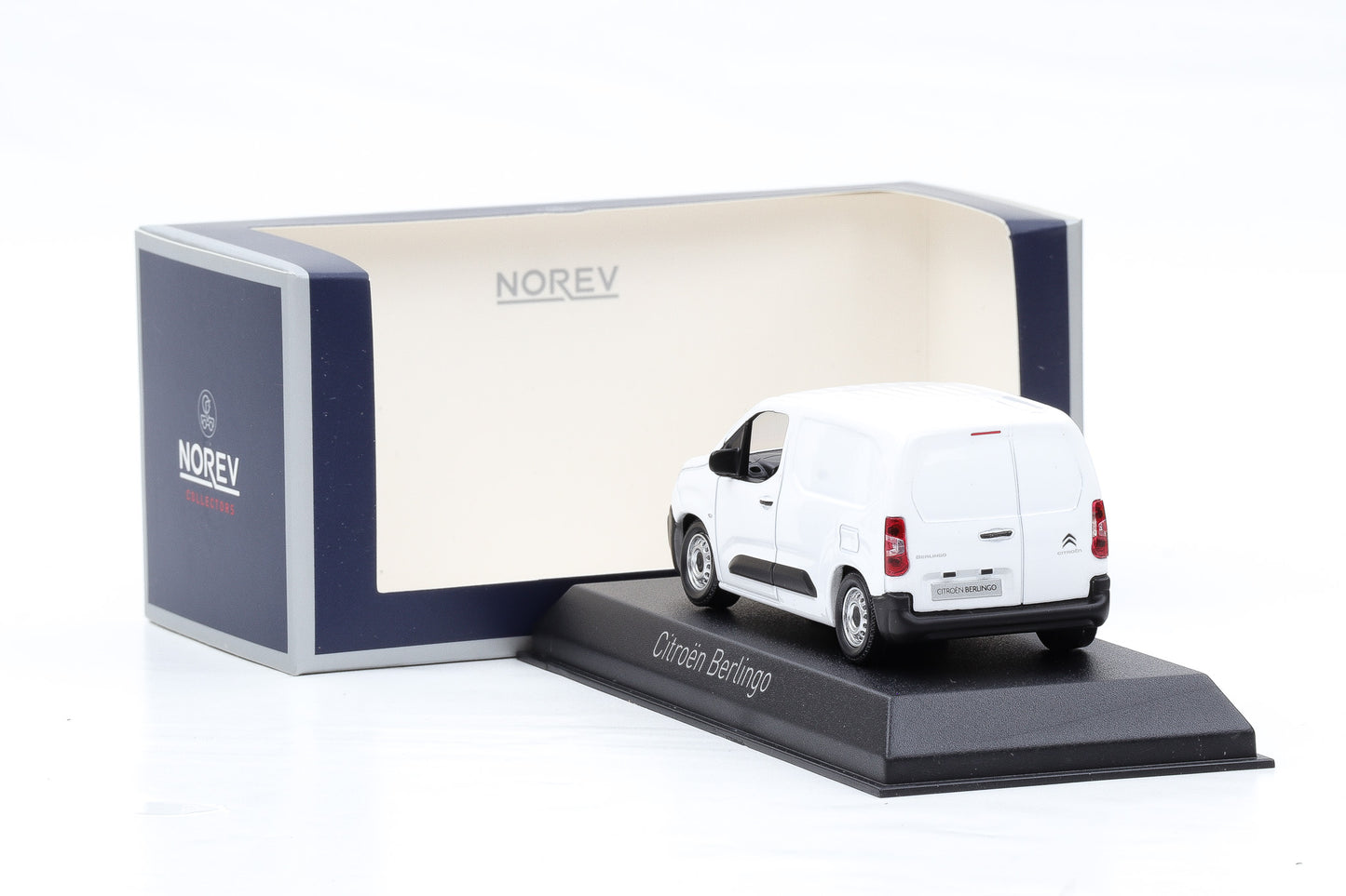 1:43 Norev Citroen Berlingo Van Kasten white 2018 155770