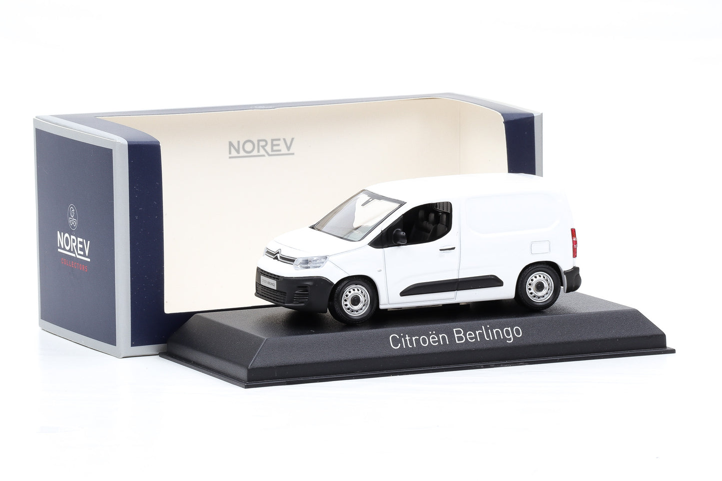 1:43 Norev Citroen Berlingo Van Kasten white 2018 155770