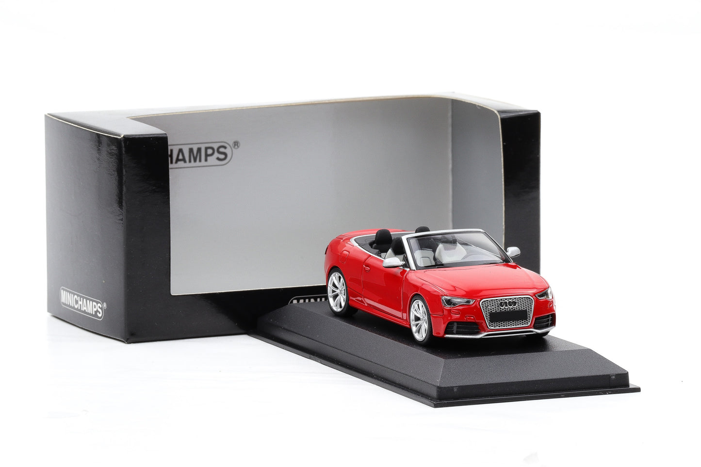 1:43 Minichamps Audi RS5 Cabrio Cabriolet 2012 rot