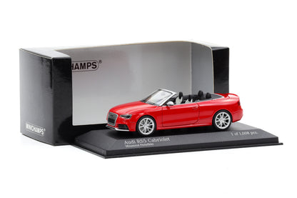 1:43 Minichamps Audi RS5 Cabrio Cabriolet 2012 rot