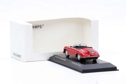 1:43 Porsche 356 Speedster 1956 rot Minichamps