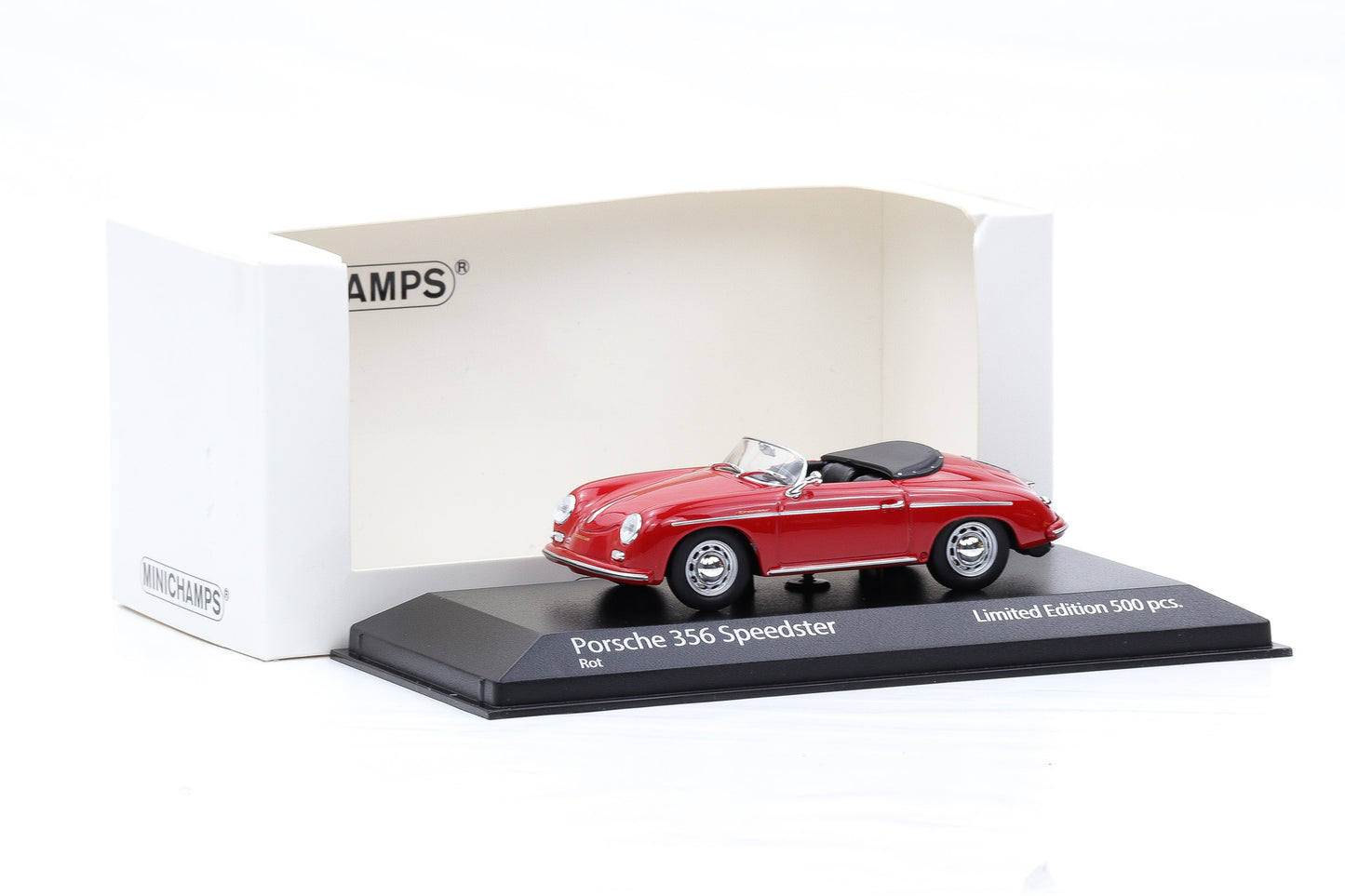 1:43 Porsche 356 Speedster 1956 rot Minichamps