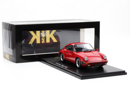 1:18 Porsche 911 Carrera Coupe 1983 weiss schwarz rot Farbe wählen KK Scale