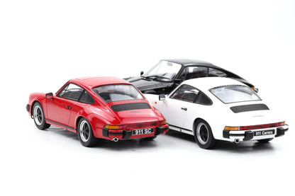 1:18 Porsche 911 Carrera Coupe 1983 weiss schwarz rot Farbe wählen KK Scale