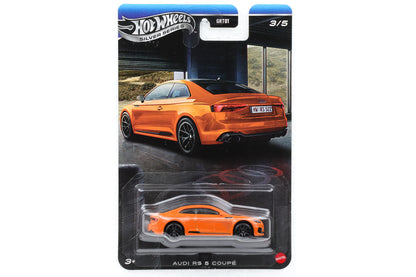 1:64 Hot Wheels Silver Series Racing Course Audi 90 R8 E-Tron RS5 Sport Quattro