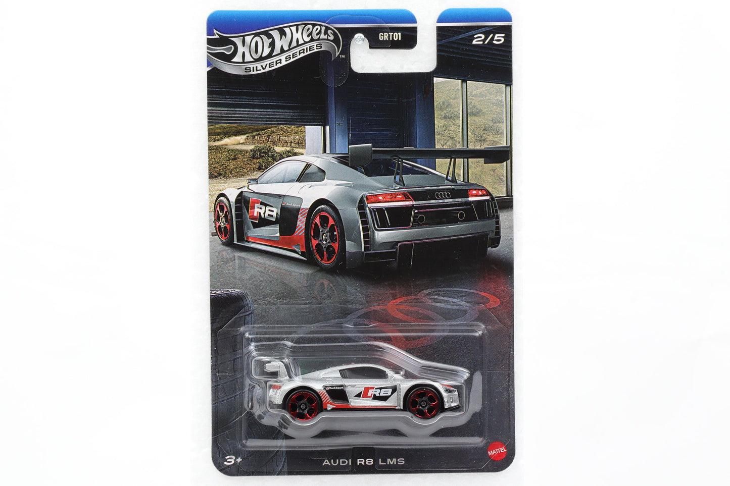1:64 Hot Wheels Silver Series Racing Course Audi 90 R8 E-Tron RS5 Sport Quattro
