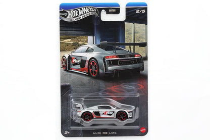 1:64 Hot Wheels Silver Series Racing Course Audi 90 R8 E-Tron RS5 Sport Quattro