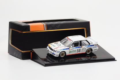 1:43 IXO BMW M3 E30 #59 O. Vanicek V. Tomasek ETCC 1988