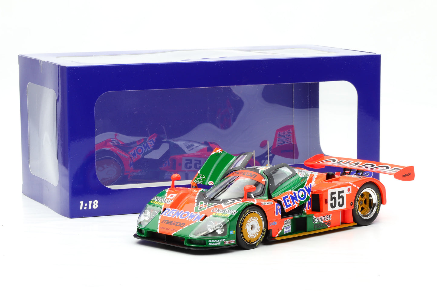 1:18 WERK83 Mazda 787B Winner 24h Le Mans 1991 Weidler Herbert Gachot