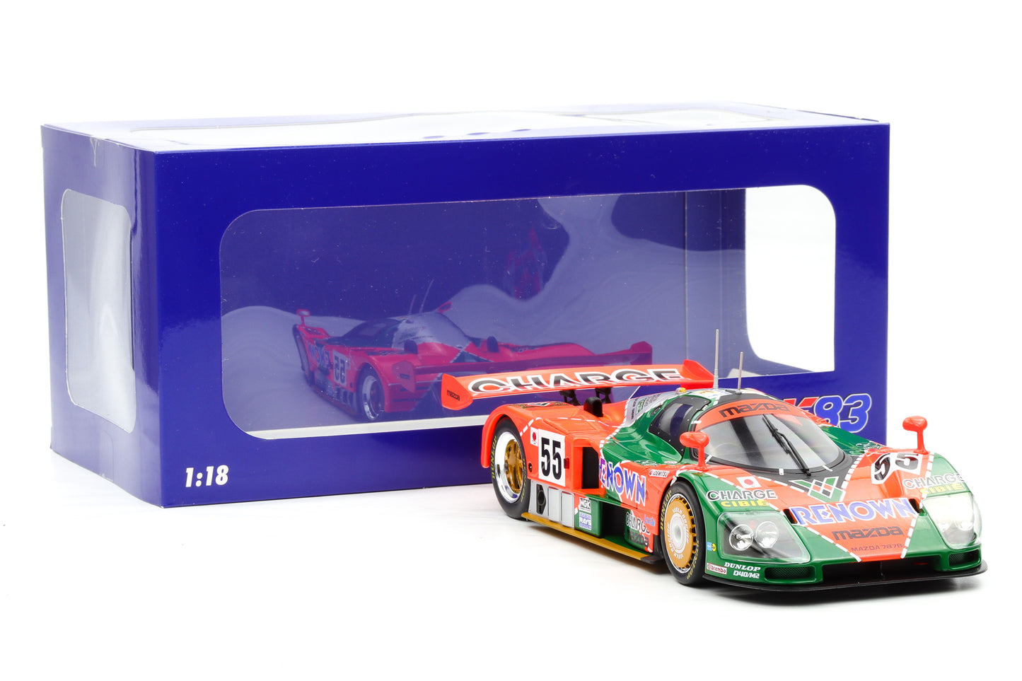 1:18 WERK83 Mazda 787B Winner 24h Le Mans 1991 Weidler Herbert Gachot