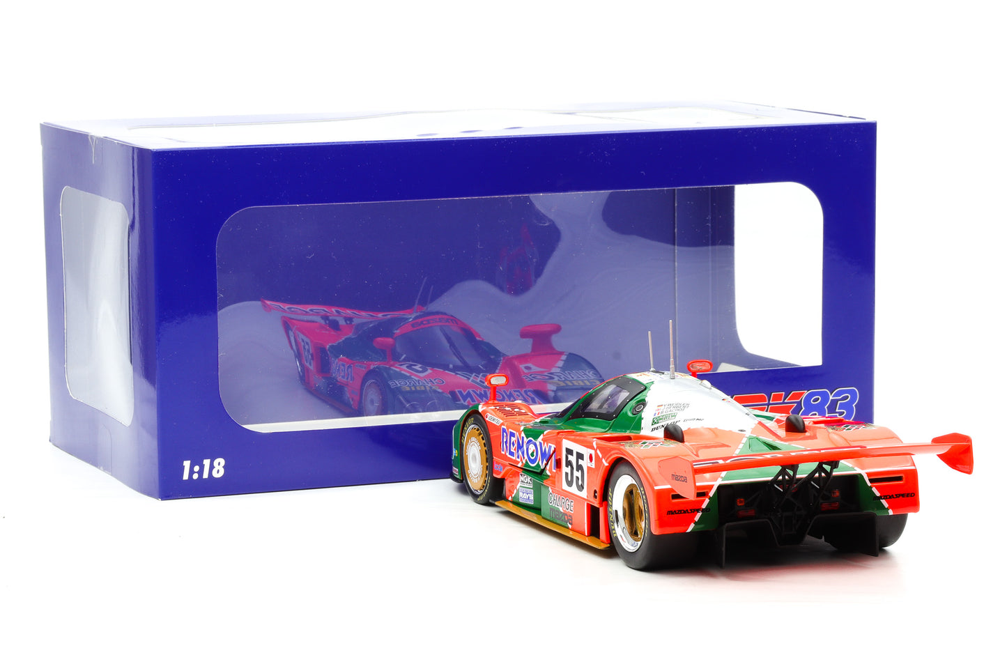 1:18 WERK83 Mazda 787B Winner 24h Le Mans 1991 Weidler Herbert Gachot
