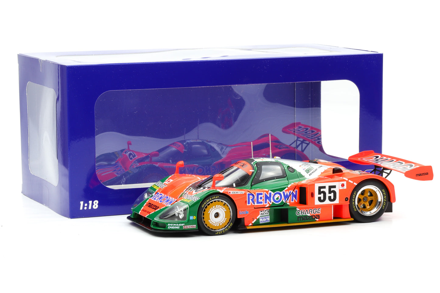 1:18 WERK83 Mazda 787B Winner 24h Le Mans 1991 Weidler Herbert Gachot