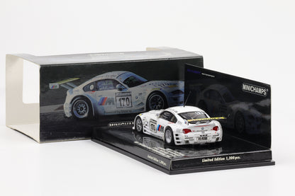 1:43 Minichamps BMW Z4 M Coupe Schubert Motorport VLN 250 Nürburgring 2007