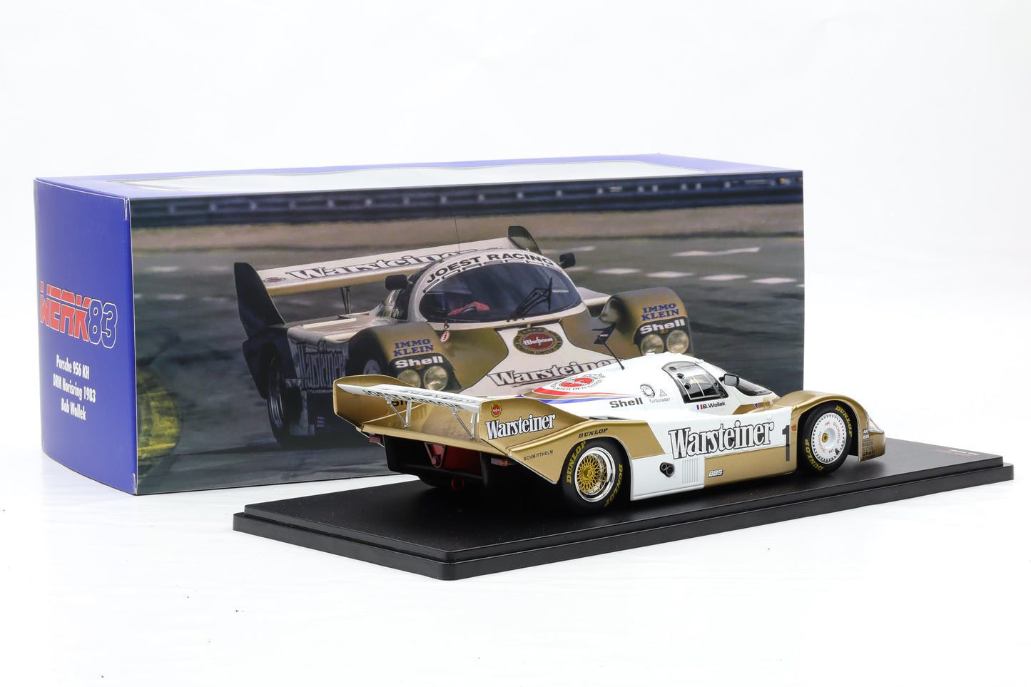 1:18 Werk83 Porsche 956K #1 Sieger Norisring DRM Champion 1983 Bob Wollek