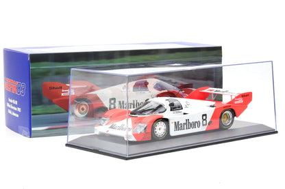 1:18 Werk83 Porsche 956 KH #8  1000km Silverstone 1983 Wollek Johansson + Vitrine