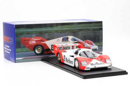 1:18 Werk83 Porsche 956 KH #8  1000km Silverstone 1983 Wollek Johansson + Vitrine