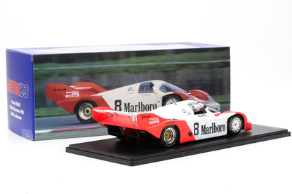 1:18 Werk83 Porsche 956 KH #8  1000km Silverstone 1983 Wollek Johansson + Vitrine