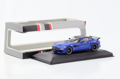 1:43 Mercedes-Benz AMG GT-R 2018 azul brilhante CMR fundido