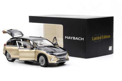 1:18 NZG Mercedes Maybach EQS 680 Z296 SUV black/ Kalahari gold DEALER