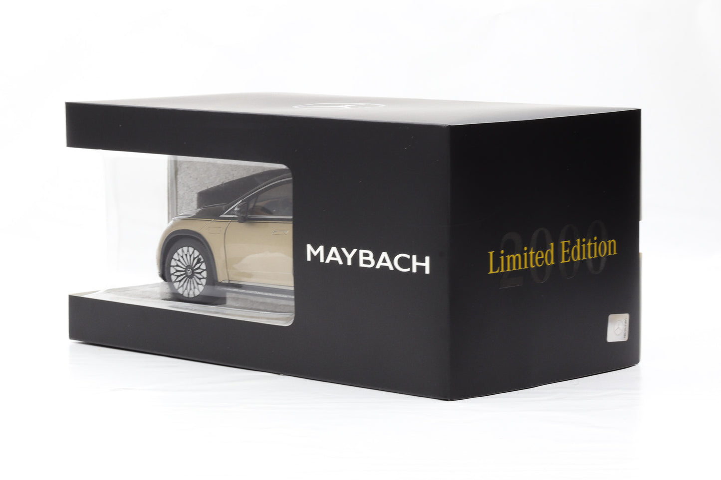 1:18 NZG Mercedes Maybach EQS 680 Z296 SUV black/ Kalahari gold DEALER