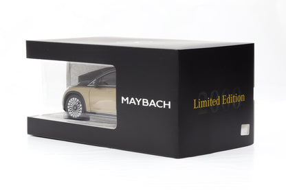 1:18 NZG Mercedes Maybach EQS 680 Z296 SUV black/ Kalahari gold DEALER