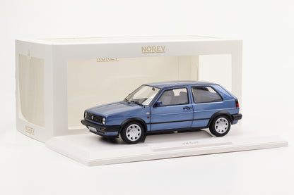 1:18 Norev VW Volkswagen Golf II 2 10 Million Star Blue Metallic 188562