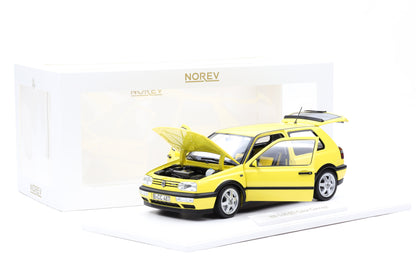 1:18 Norev VW Volkswagen Golf 3 III GTI Color Concept 1994 Yellow