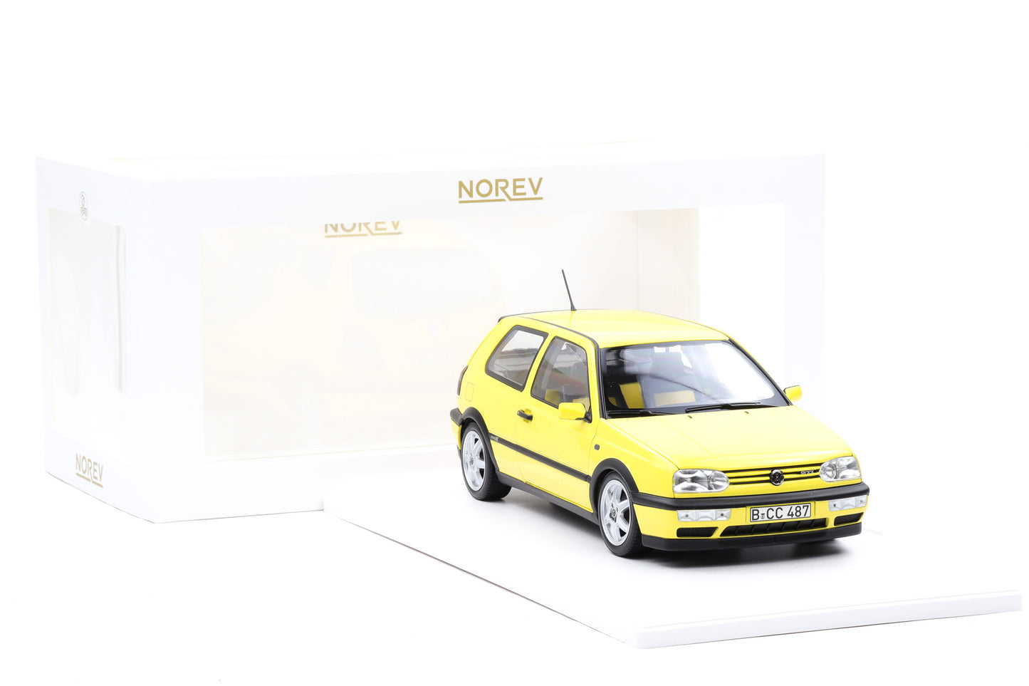 1:18 Norev VW Volkswagen Golf 3 III GTI Color Concept 1994 Yellow