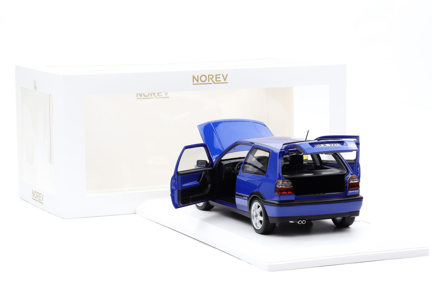 1:18 Norev VW Volkswagen Golf 3 III GTI Color Concept 1994 Jazz Blau