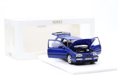 1:18 Norev VW Volkswagen Golf 3 III GTI Color Concept 1994 Jazz Blau