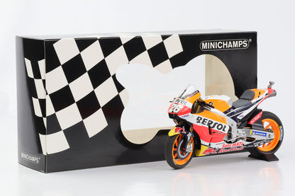 1:12 هوندا RC213V دراجة ريبسول فريق داني بيدروسا MotoGP 2018 Minichamps