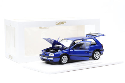 1:18 Norev VW Volkswagen Golf 3 III GTI Color Concept 1994 Jazz Blau