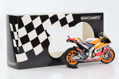 1:12 هوندا RC213V دراجة ريبسول فريق داني بيدروسا MotoGP 2018 Minichamps