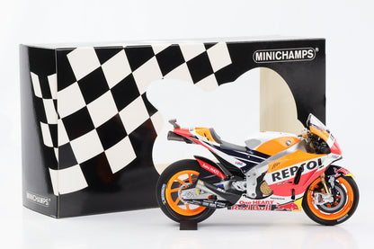 1:12 Honda RC213V Bike Repsol Team Dani Pedrosa MotoGP 2018 Minichamps