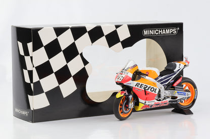 1:12 هوندا RC213V دراجة ريبسول فريق داني بيدروسا MotoGP 2017 Minichamps