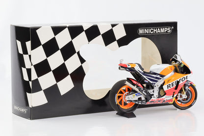 1:12 هوندا RC213V دراجة ريبسول فريق داني بيدروسا MotoGP 2017 Minichamps