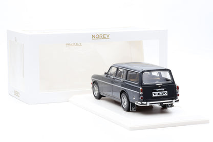 1:18 Norev Volvo Amazon Kombi Break 1968 Graphite grey + Vitrine 188751