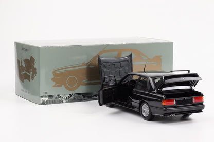 1:18 Minichamps BMW M3 E30 Street Evo 1989 schwarz metallic full opening