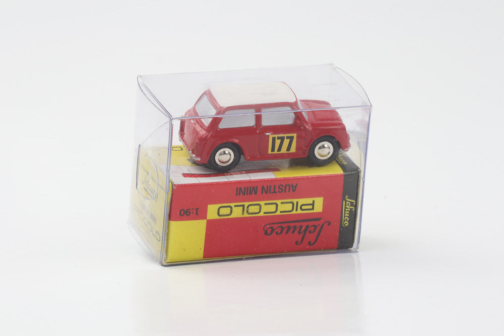 1:90 Austin Mini No. 177 vermelho Schuco Piccolo 01331