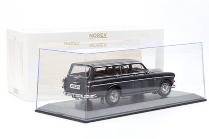 1:18 Norev Volvo Amazon Kombi Break 1968 Graphite grey + Vitrine 188751