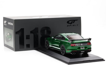 1:18 GT Spirit Shelby Mustang GT 500 Candy Apple Green GT834 + Vitrine