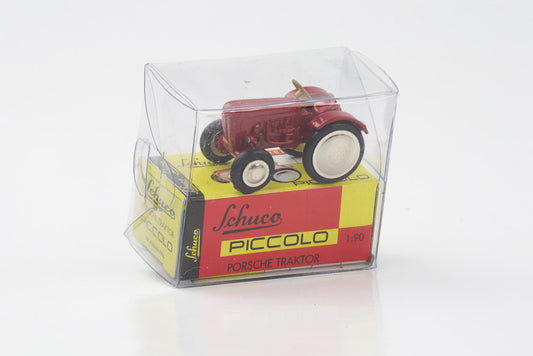 1:90 Tractor Porsche rojo Schuco Piccolo 01541