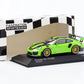 1:43 Porsche 911 GT2 RS 991.2 signal green golden rims Minichamps