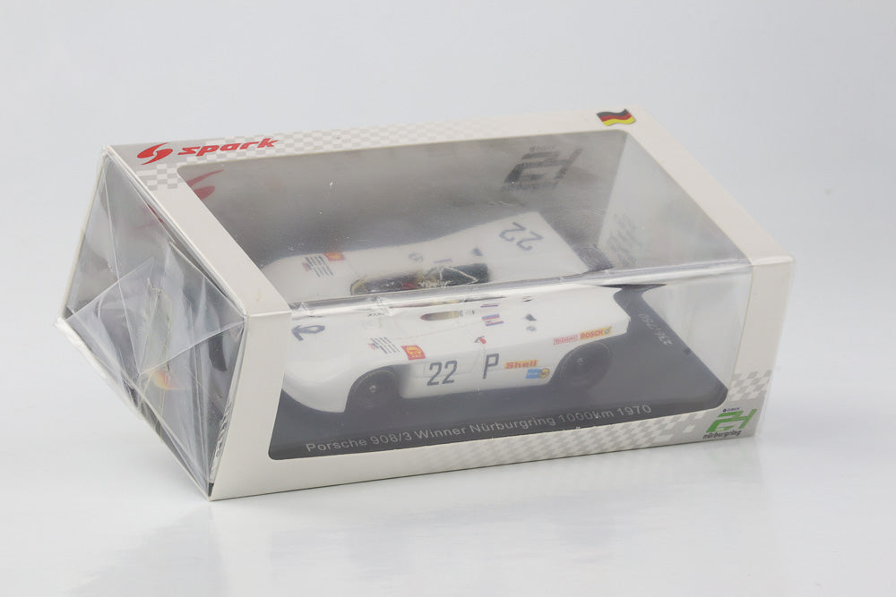 1:43 Porsche 908 908/3 Spyder 1000 km Nürburgring 1970 #22 Winner Elford A Spark 1:43