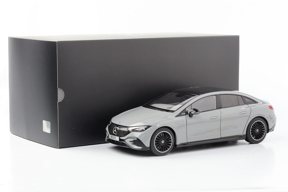 1:18 Mercedes-Benz EQE AMG Line alpine gray 2023 NZG dealer