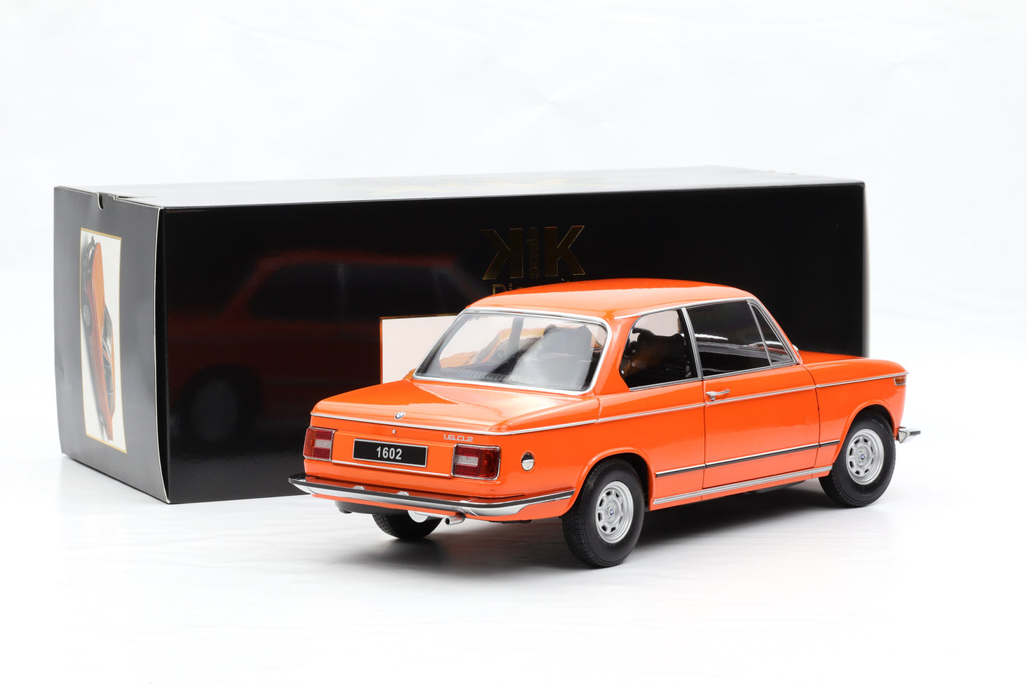 1:12 KK-Scale BMW 1602 2.Serie 1971 orange diecast opening doors
