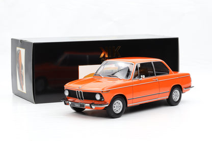 1:12 KK-Scale BMW 1602 2.Serie 1971 orange diecast opening doors