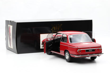 1:12 KK-Scale BMW 1602 1.Serie 1971 rot diecast opening parts